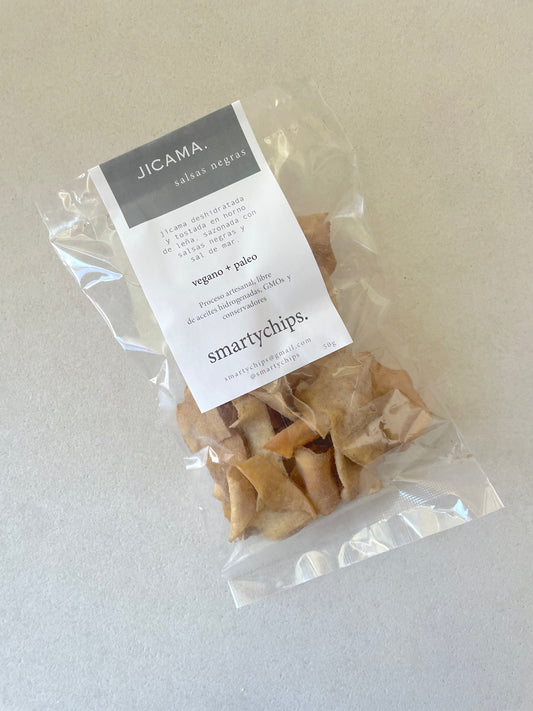 Chips de Jicama Salsas Negras 50 g