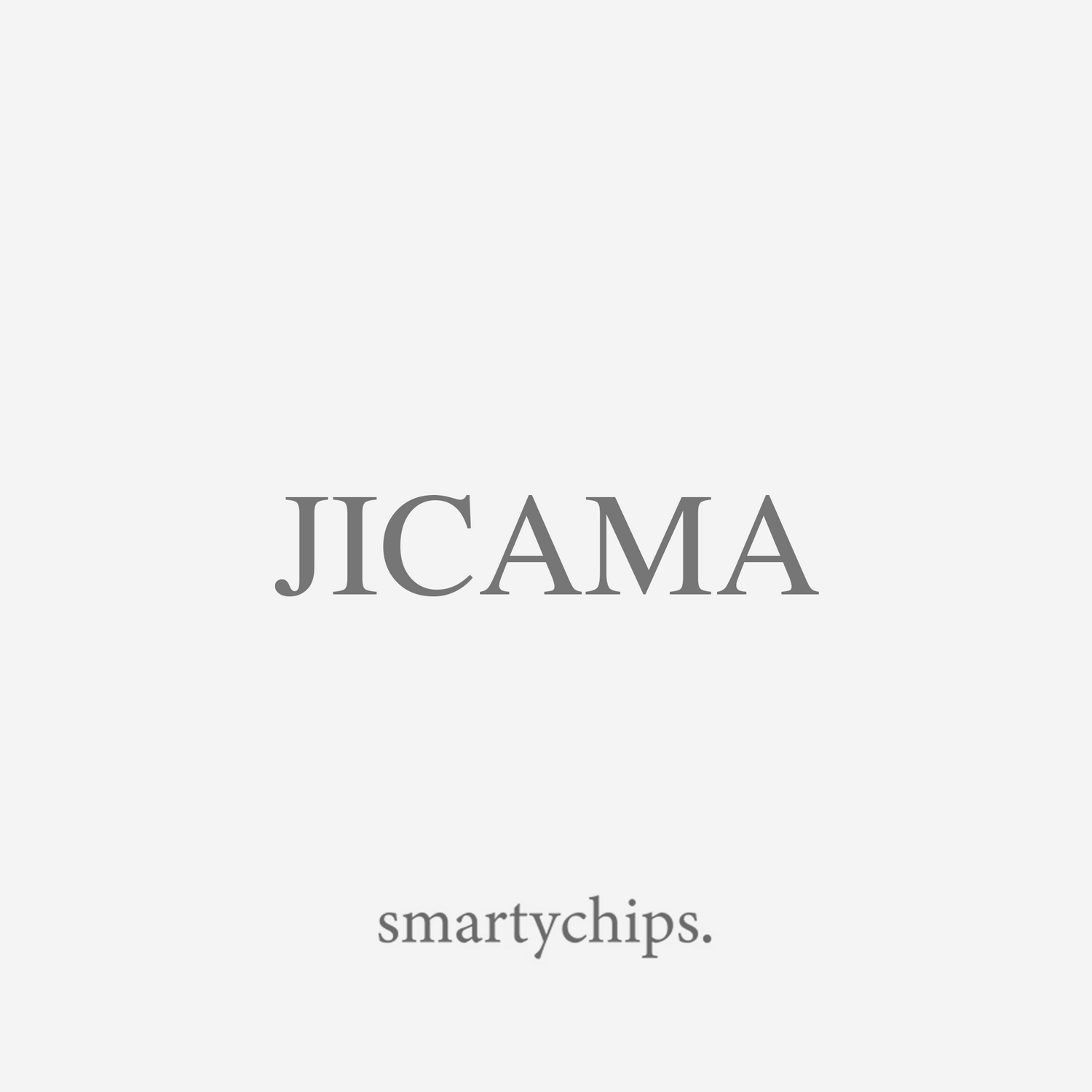 Jicama
