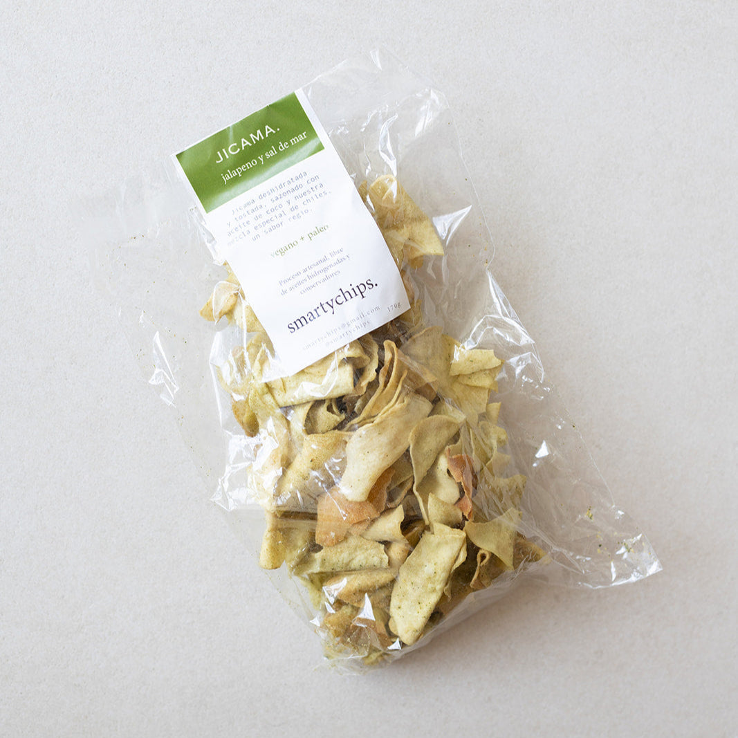 Jicama jalapeño y sal de mar 170g - Smartychips 