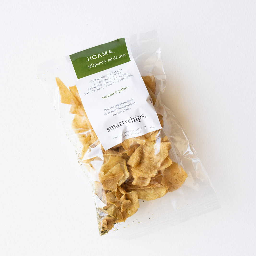 Jicama jalapeño y sal de mar 50g - Smartychips 